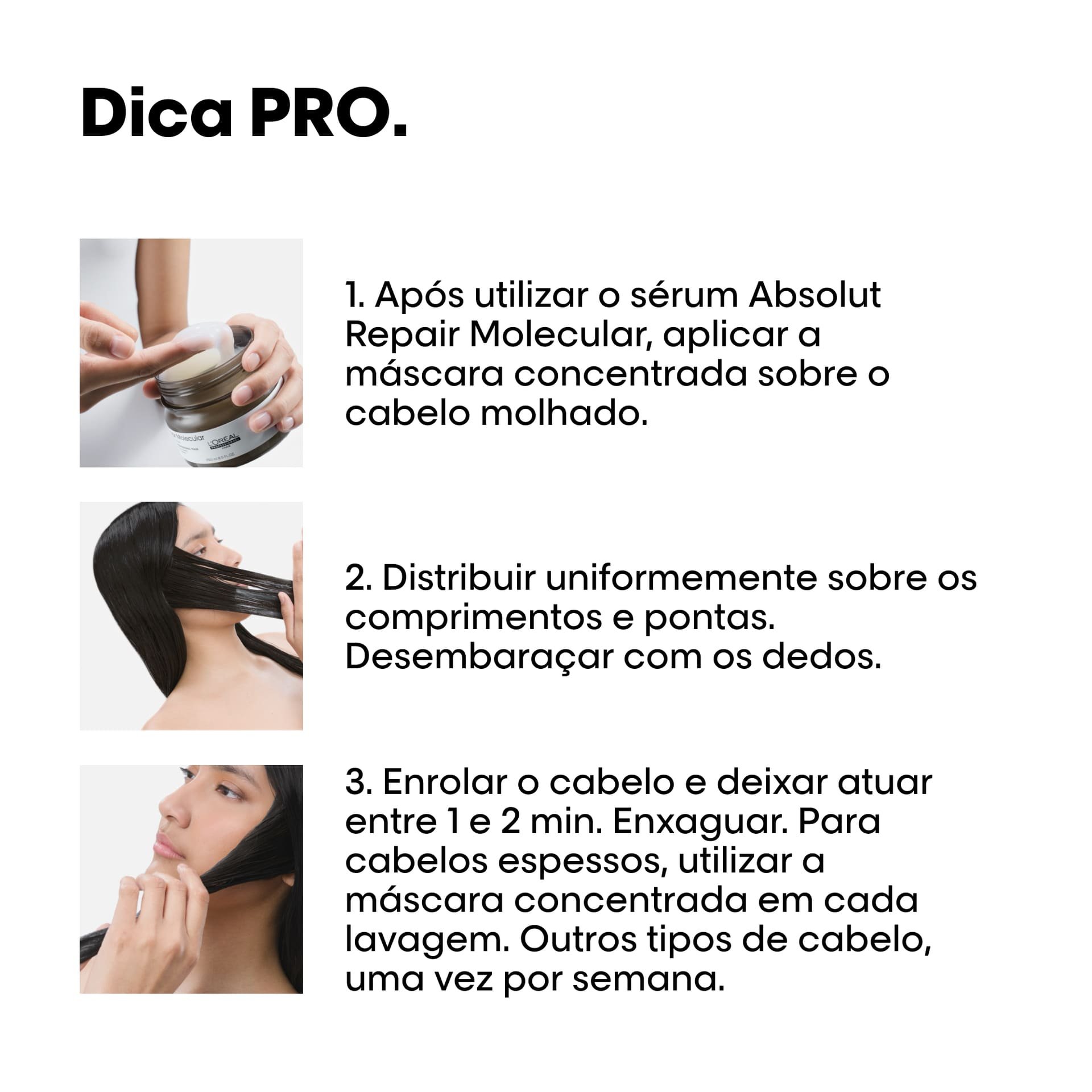 Mascara Absolut Repair Molecular 250ml