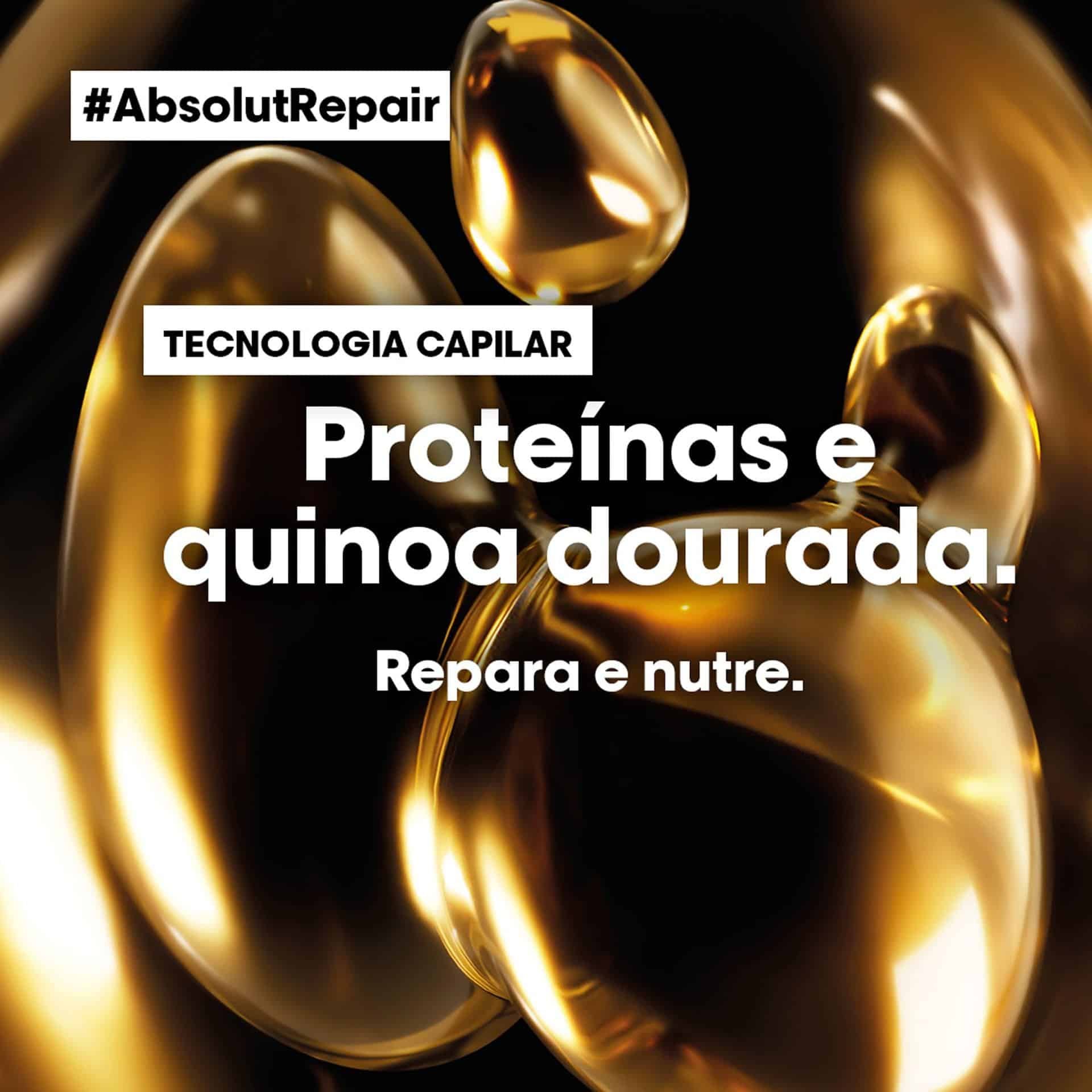 Mascara Dourada Absolut Repair 250ml