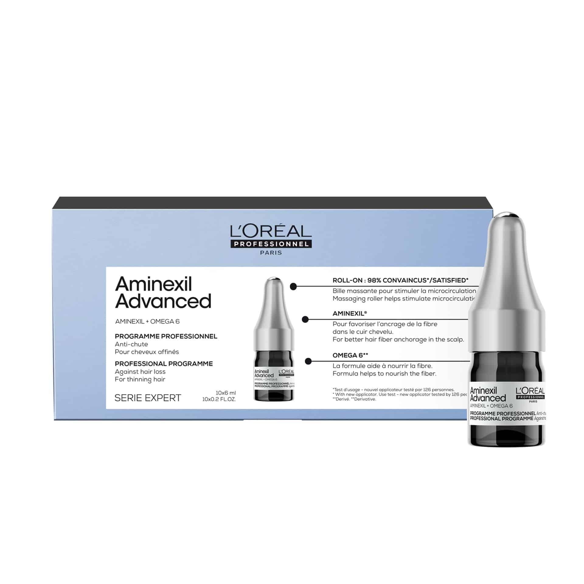 Ampola Aminexil 10x6ml