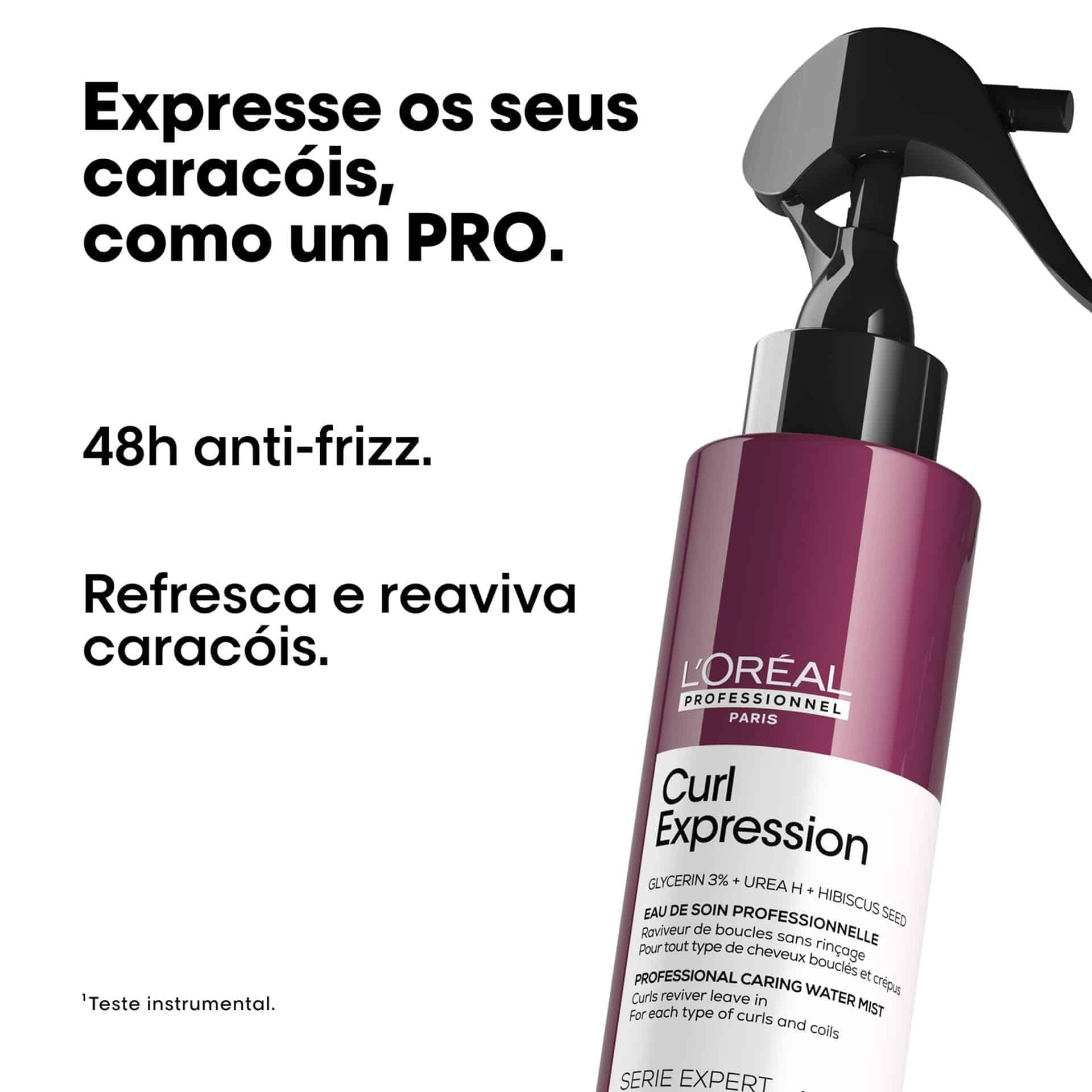 Reativadora de caracois Curl Expression 190ml