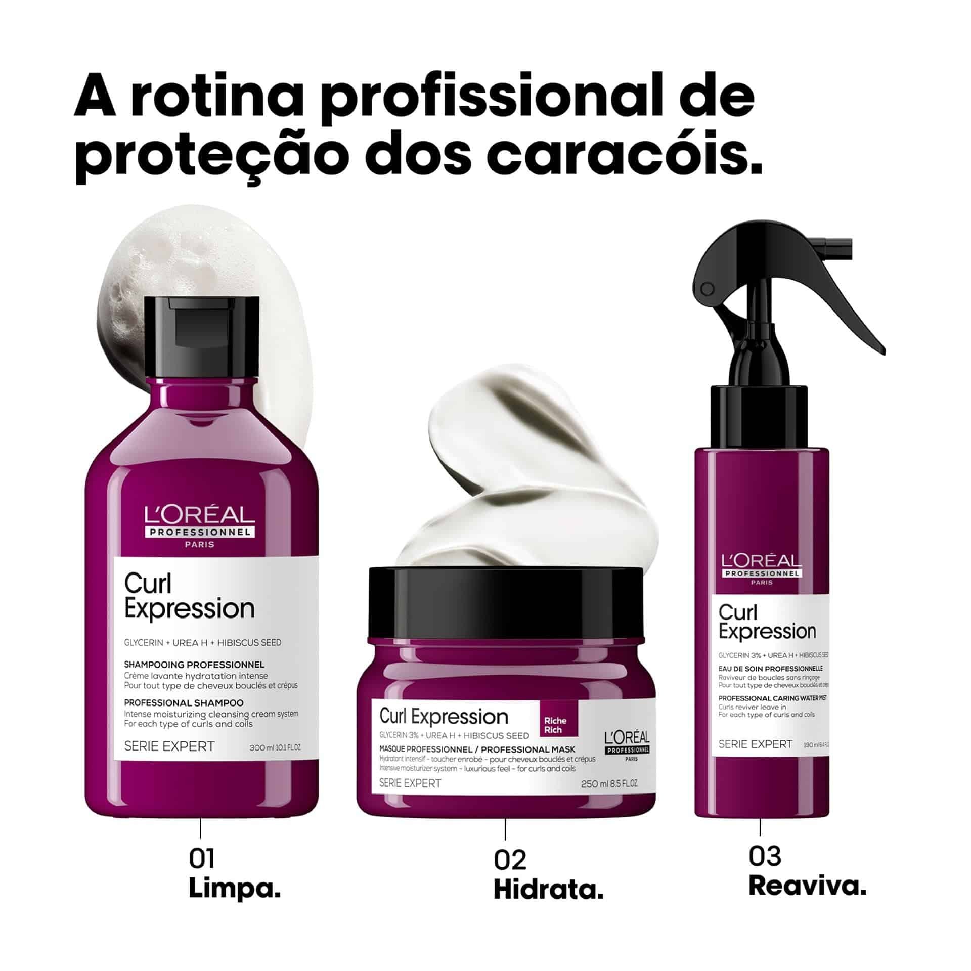 Reativadora de caracois Curl Expression 190ml