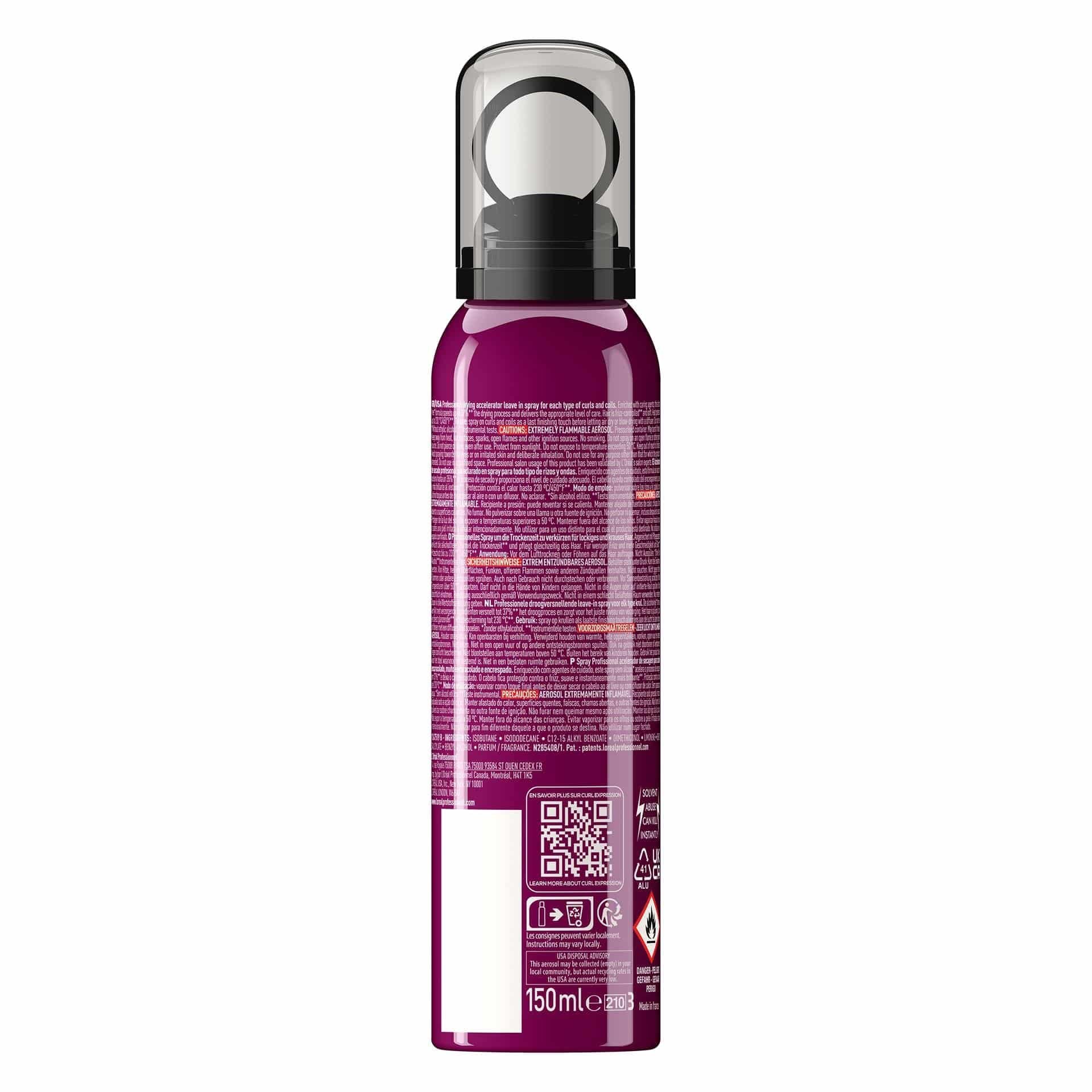 Spray acelerador de secagem Curl Expression 150ml 