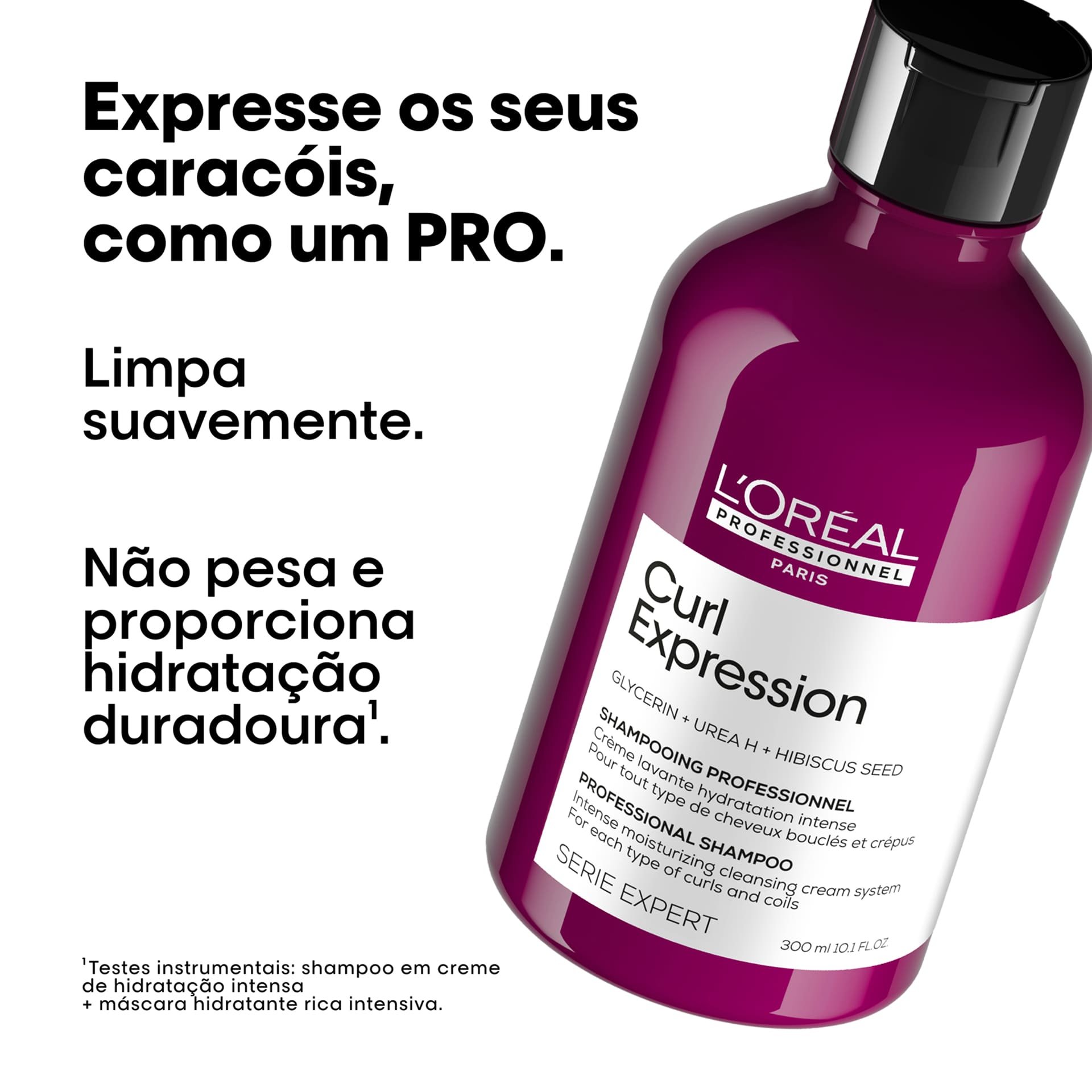 Shampoo em creme  curl expression 300ml