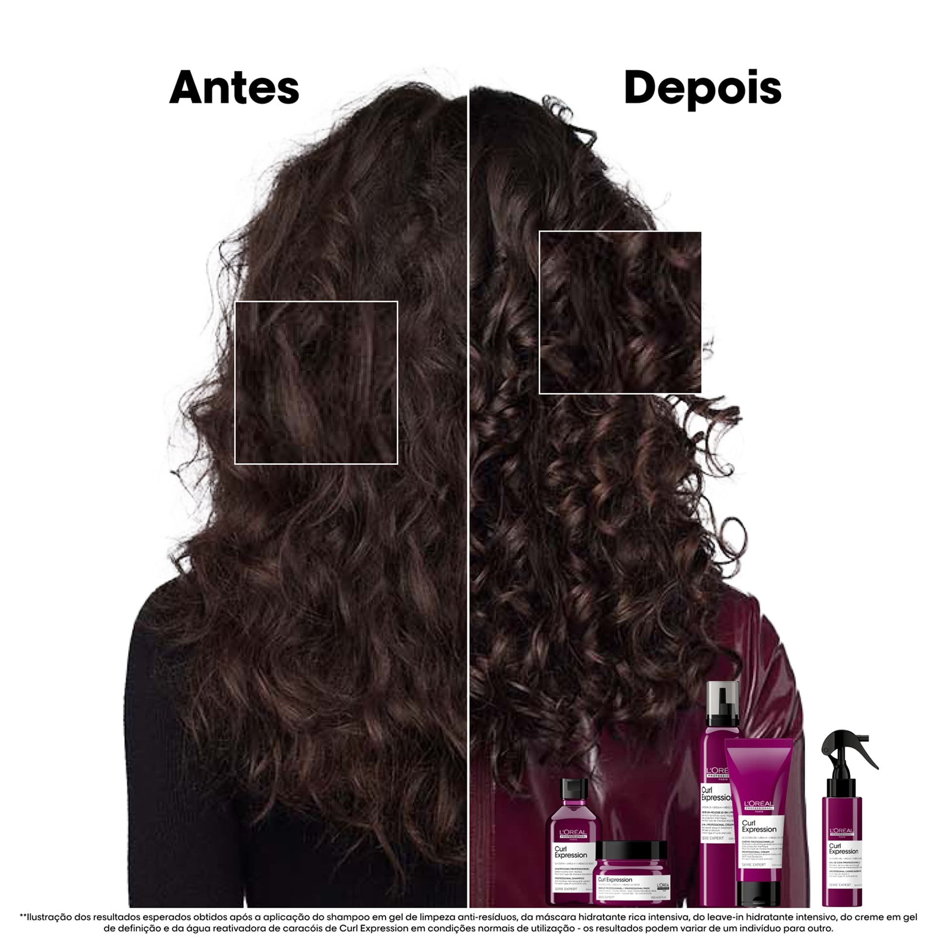 Shampoo em creme  curl expression 300ml