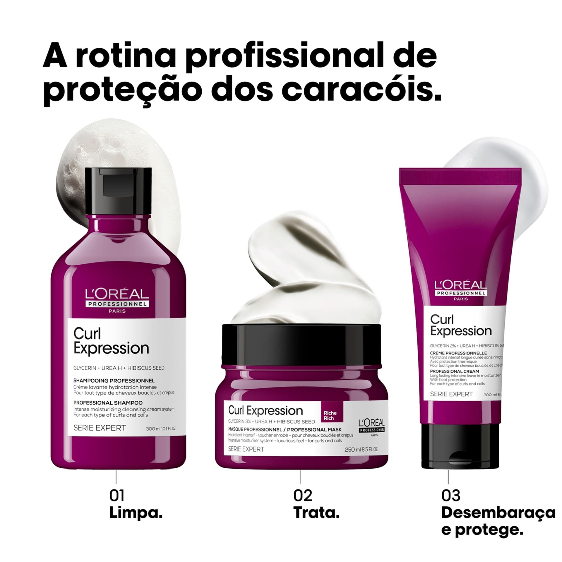 Shampoo em creme  curl expression 300ml