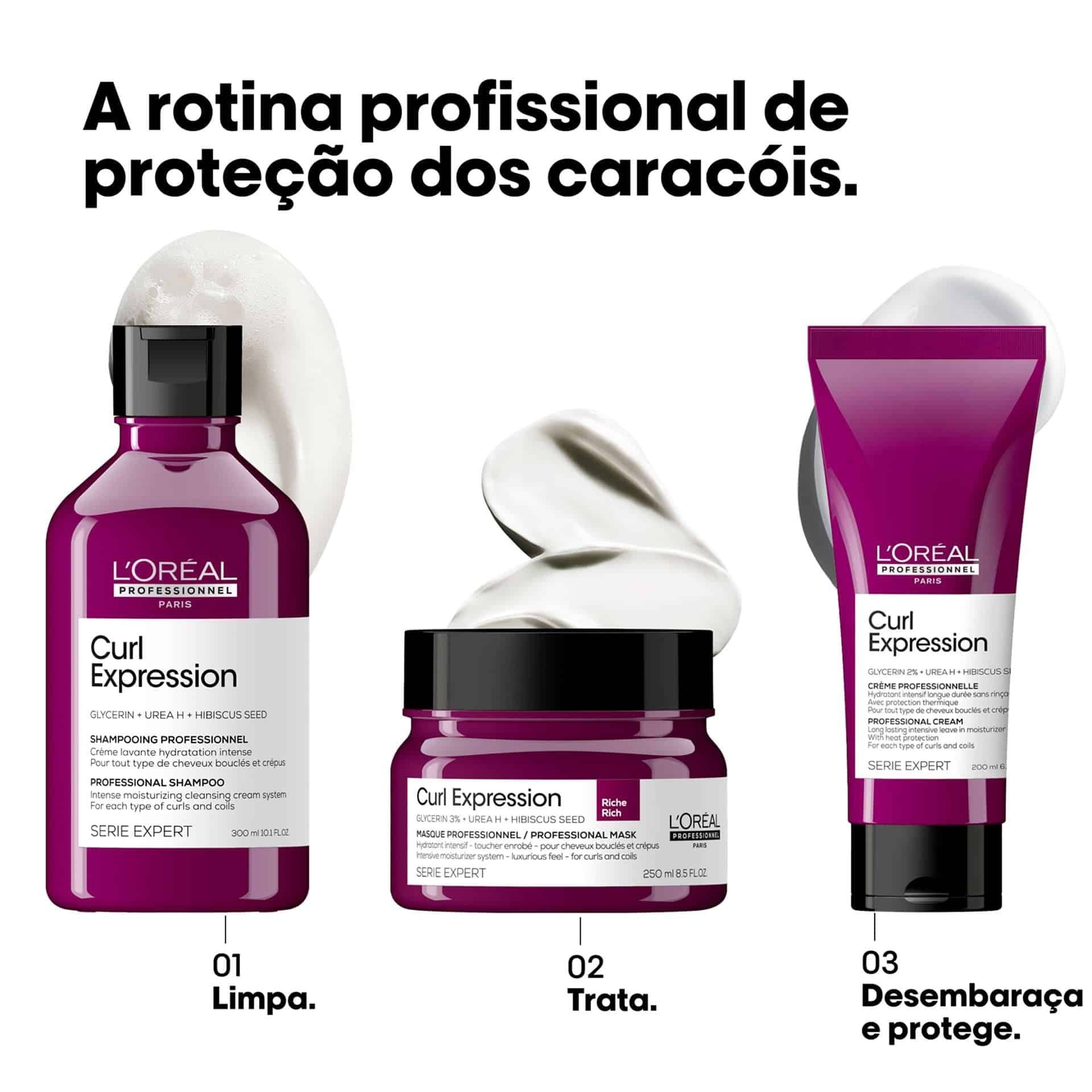 Mascara hidratante rica Curl Expression 250ml