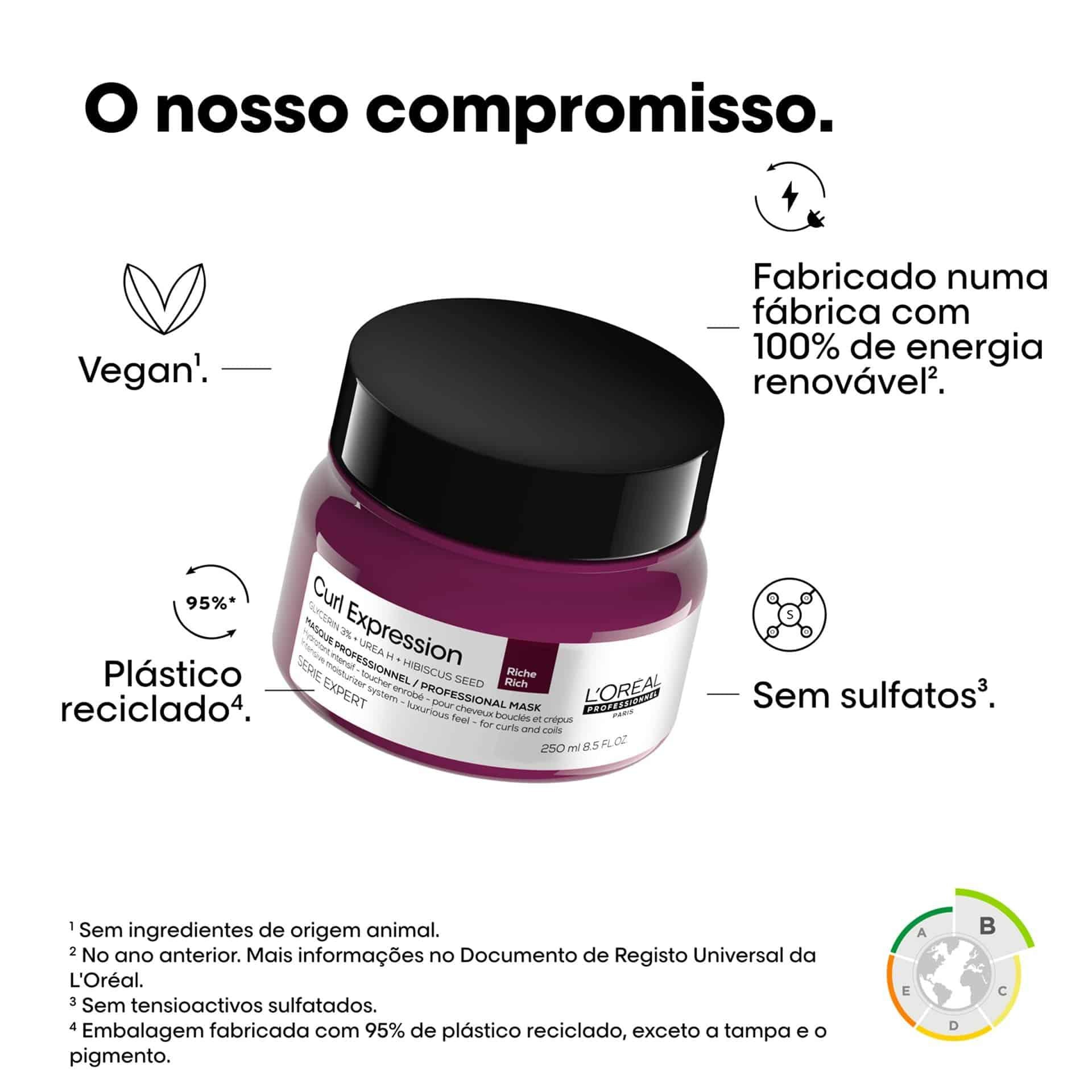 Mascara hidratante rica Curl Expression 250ml