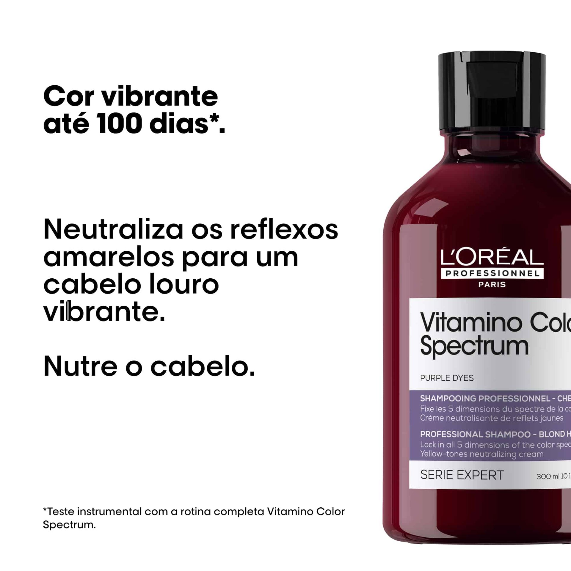 Shampoo neutralizador violeta