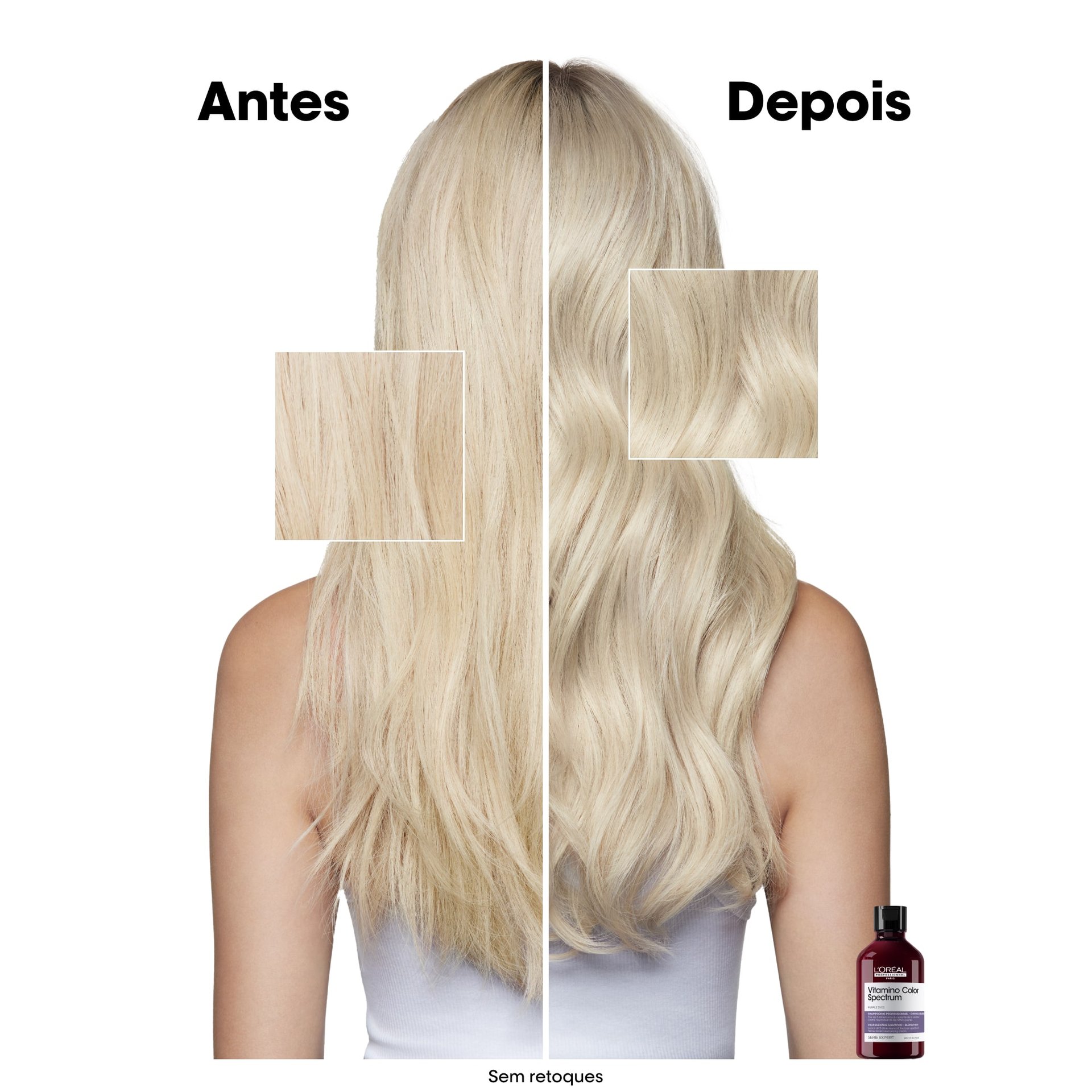 Shampoo neutralizador violeta