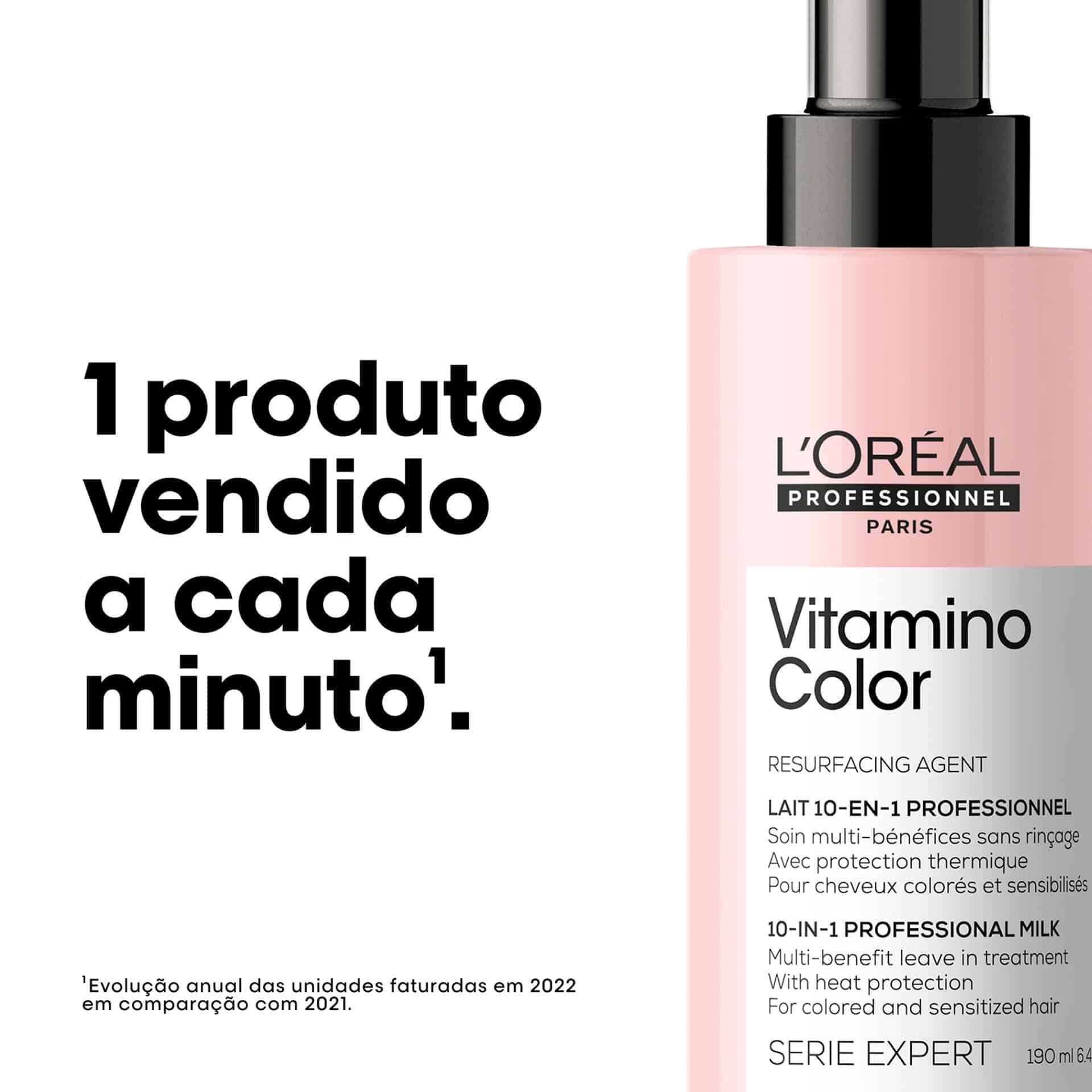 Spray 10 em 1 Vitamino Color 190ml