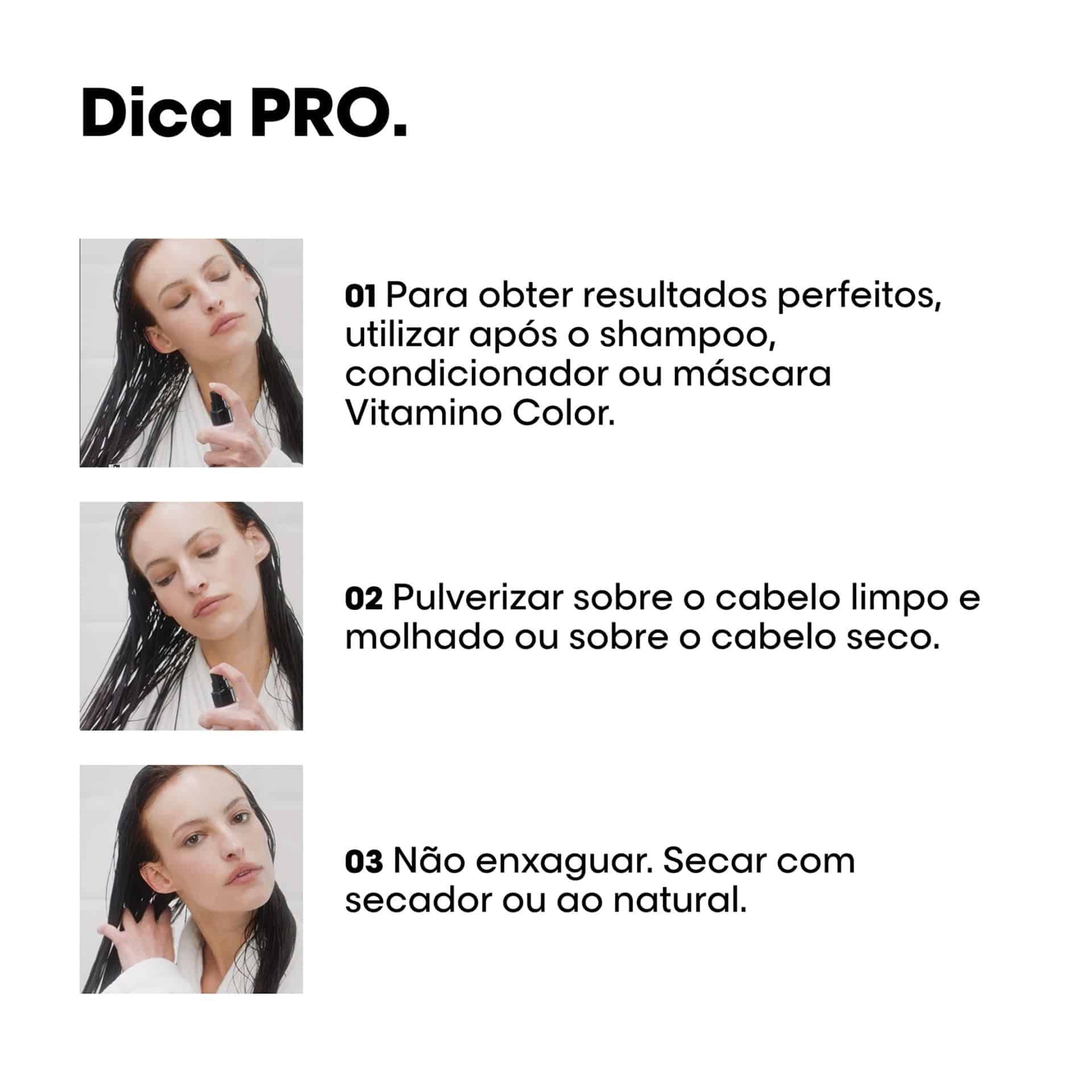 Spray 10 em 1 Vitamino Color 190ml