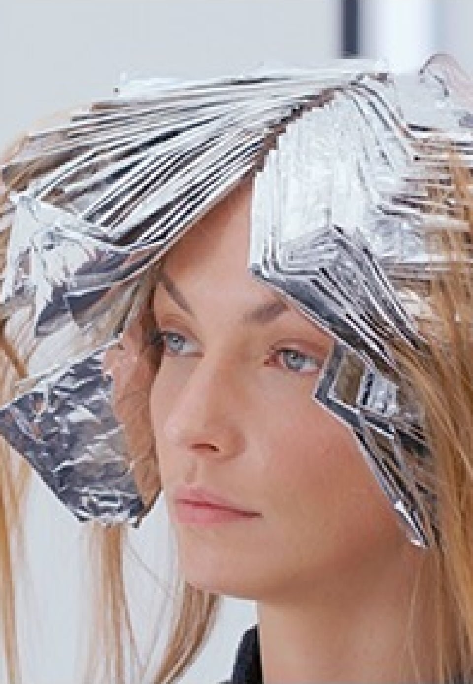 A técnica fechada com alumínio.