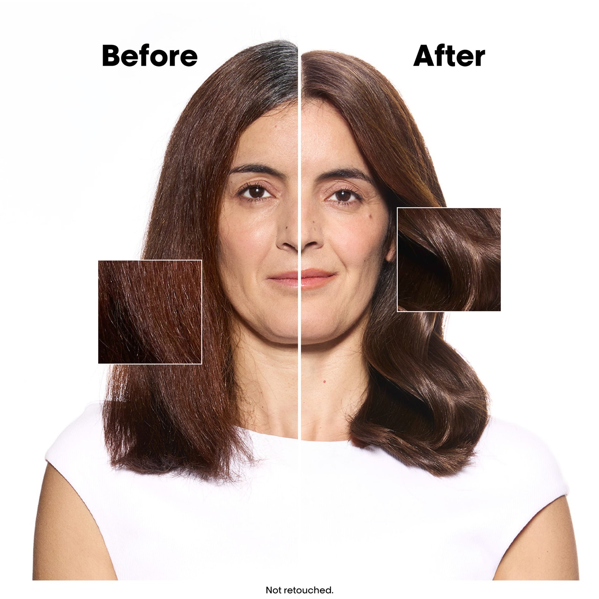 French Blending Antes y Depois Cobertura brancos retouch