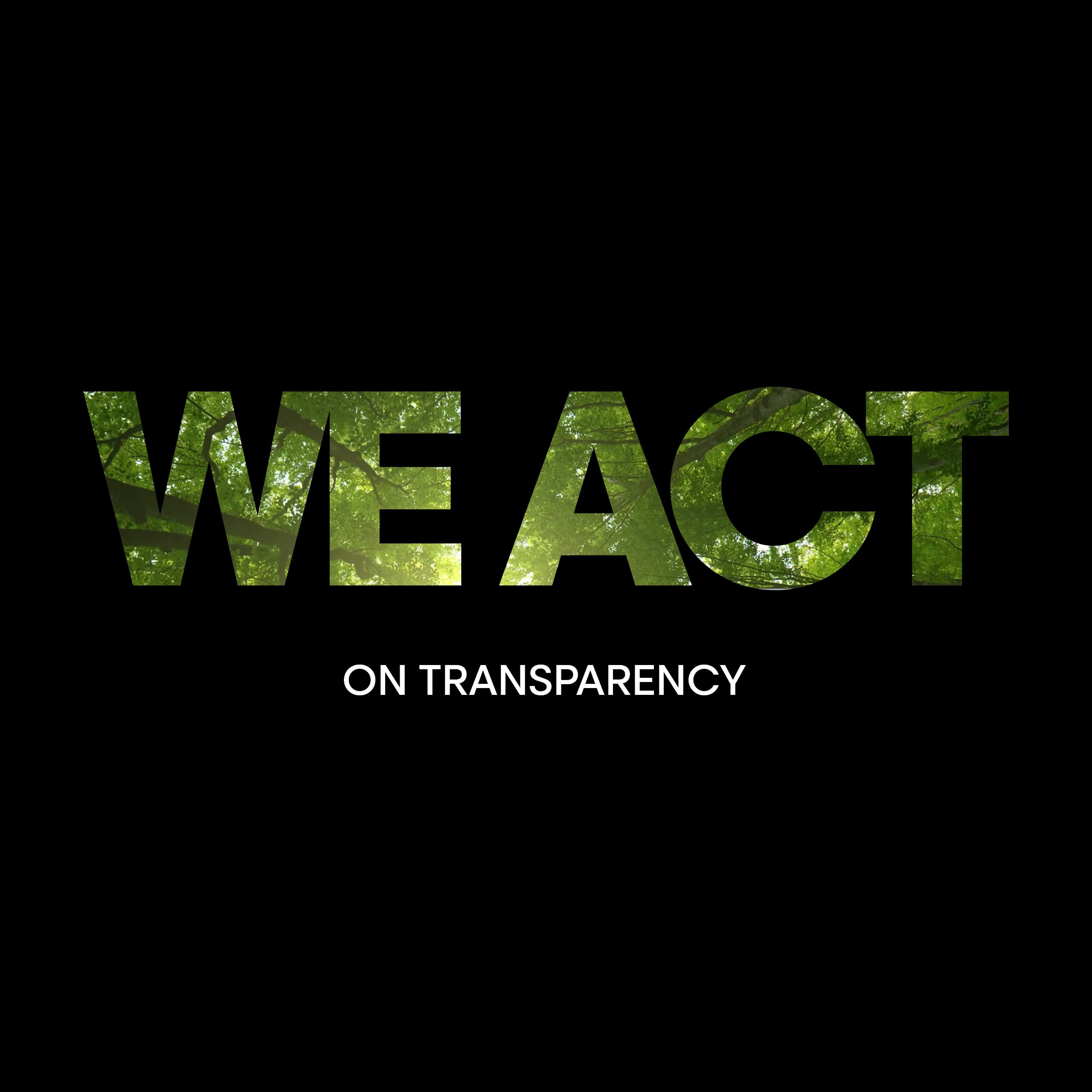 We Act on transparency, partilhando as classificações ambientais dos nossos produtos de hair care.