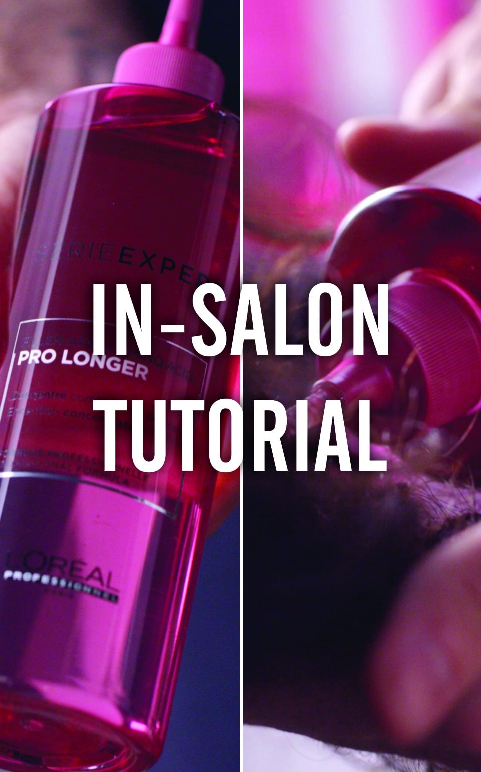 tutorial de salão como utilizar  pro longer tratamento para manter cabelo comprido no salão